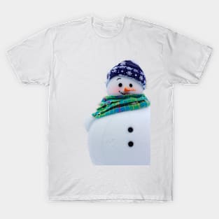 Cute white cold snowman T-Shirt